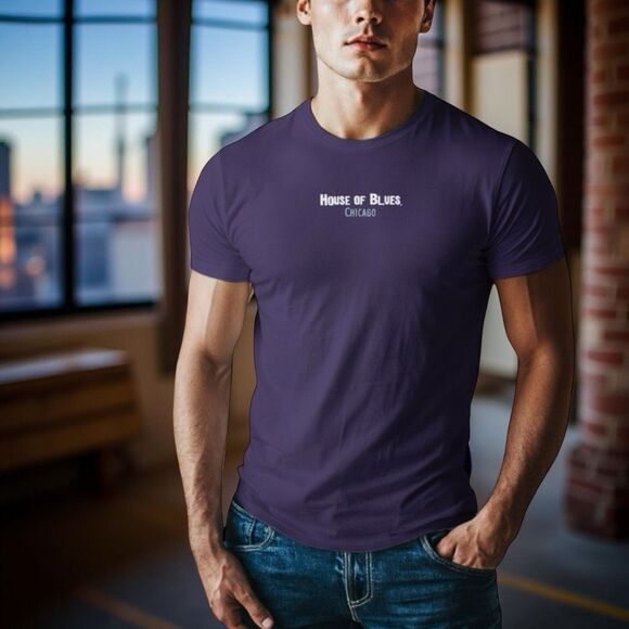 Vintage House of Blues Chicago Where the Heart Meets the Soul Shirt Size M  #122 - Picture 1 of 7